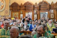 40-Епископ Амфилохий принял участие в праздновании дня памяти преподобного Севастиана Карагандинского в "Шахтерской столице" Казахстана