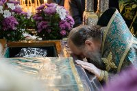 41-Епископ Амфилохий принял участие в праздновании дня памяти преподобного Севастиана Карагандинского в "Шахтерской столице" Казахстана