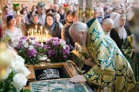 42-Епископ Амфилохий принял участие в праздновании дня памяти преподобного Севастиана Карагандинского в "Шахтерской столице" Казахстана