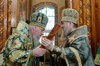 50-Епископ Амфилохий принял участие в праздновании дня памяти преподобного Севастиана Карагандинского в "Шахтерской столице" Казахстана