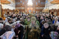 54-Епископ Амфилохий принял участие в праздновании дня памяти преподобного Севастиана Карагандинского в "Шахтерской столице" Казахстана