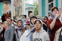 6-Празднование 20-летия Астанайской и Алма-Атинской епархии продолжилось служением Литургии в Никольском соборе Южной столицы 