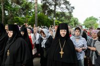 13-Празднование 20-летия Астанайской и Алма-Атинской епархии продолжилось служением Литургии в Никольском соборе Южной столицы 