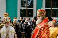 16-Празднование 20-летия Астанайской и Алма-Атинской епархии продолжилось служением Литургии в Никольском соборе Южной столицы 