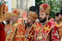 21-Празднование 20-летия Астанайской и Алма-Атинской епархии продолжилось служением Литургии в Никольском соборе Южной столицы 