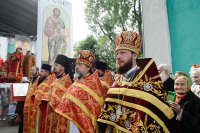 22-Празднование 20-летия Астанайской и Алма-Атинской епархии продолжилось служением Литургии в Никольском соборе Южной столицы 