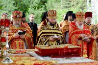 26-Празднование 20-летия Астанайской и Алма-Атинской епархии продолжилось служением Литургии в Никольском соборе Южной столицы 