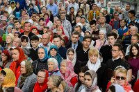 30-Празднование 20-летия Астанайской и Алма-Атинской епархии продолжилось служением Литургии в Никольском соборе Южной столицы 