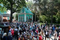 37-Празднование 20-летия Астанайской и Алма-Атинской епархии продолжилось служением Литургии в Никольском соборе Южной столицы 