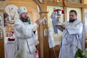 Преобразился еси на горе, Христе Боже.  Архипастырский визит в город Шемонаиха.