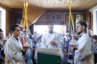 12-Преобразился еси на горе, Христе Боже.  Архипастырский визит в город Шемонаиха.