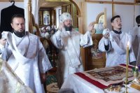 15-Преобразился еси на горе, Христе Боже.  Архипастырский визит в город Шемонаиха.