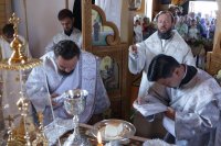 22-Преобразился еси на горе, Христе Боже.  Архипастырский визит в город Шемонаиха.