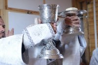23-Преобразился еси на горе, Христе Боже.  Архипастырский визит в город Шемонаиха.