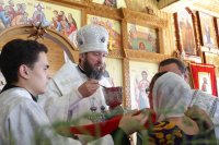 29-Преобразился еси на горе, Христе Боже.  Архипастырский визит в город Шемонаиха.