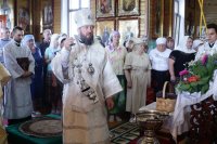 31-Преобразился еси на горе, Христе Боже.  Архипастырский визит в город Шемонаиха.