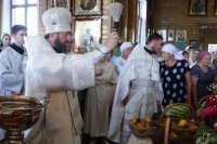 34-Преобразился еси на горе, Христе Боже.  Архипастырский визит в город Шемонаиха.