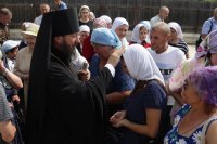 40-Преобразился еси на горе, Христе Боже.  Архипастырский визит в город Шемонаиха.