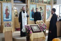 52-Преобразился еси на горе, Христе Боже.  Архипастырский визит в город Шемонаиха.