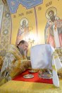 13-В Лазареву субботу епископ Амфилохий сослужил Главе Митрополичьего округа за Литургией на месте подвигов новомучениц и исповедниц Акмолинских