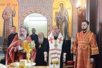 16-Управляющий Усть-Каменогорской и Семипалатинской епархией принял участие в заседании Синода Православной Церкви Казахстана в Алма-Ате