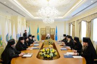 23-Управляющий Усть-Каменогорской и Семипалатинской епархией принял участие в заседании Синода Православной Церкви Казахстана в Алма-Ате