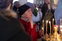 2-Божественная Литургия в день Вербного воскресения в главном храме Восточного Казахстана