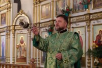 5-Божественная Литургия в день Вербного воскресения в главном храме Восточного Казахстана