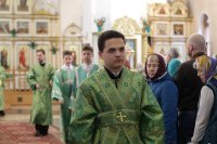 6-Божественная Литургия в день Вербного воскресения в главном храме Восточного Казахстана