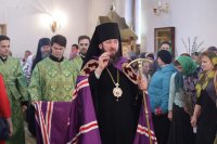 9-Божественная Литургия в день Вербного воскресения в главном храме Восточного Казахстана