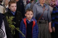 13-Божественная Литургия в день Вербного воскресения в главном храме Восточного Казахстана