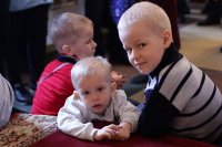 32-Божественная Литургия в день Вербного воскресения в главном храме Восточного Казахстана