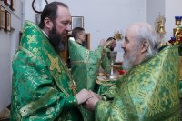 33-Божественная Литургия в день Вербного воскресения в главном храме Восточного Казахстана