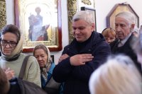 43-Божественная Литургия в день Вербного воскресения в главном храме Восточного Казахстана