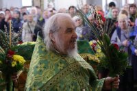 55-Божественная Литургия в день Вербного воскресения в главном храме Восточного Казахстана