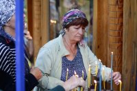 2-В воскресный день на Святом Ключе была совершена  праздничная Божественная Литургия