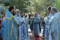 4-В воскресный день на Святом Ключе была совершена  праздничная Божественная Литургия