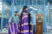 10-В воскресный день на Святом Ключе была совершена  праздничная Божественная Литургия