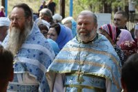 13-В воскресный день на Святом Ключе была совершена  праздничная Божественная Литургия