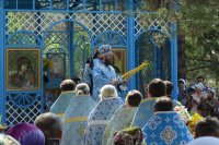 25-В воскресный день на Святом Ключе была совершена  праздничная Божественная Литургия