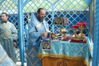 36-В воскресный день на Святом Ключе была совершена  праздничная Божественная Литургия