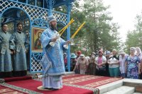 44-В воскресный день на Святом Ключе была совершена  праздничная Божественная Литургия