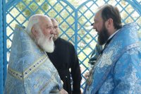 54-В воскресный день на Святом Ключе была совершена  праздничная Божественная Литургия