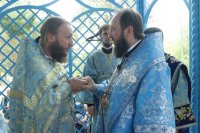 59-В воскресный день на Святом Ключе была совершена  праздничная Божественная Литургия