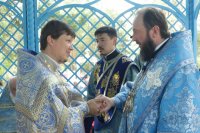 60-В воскресный день на Святом Ключе была совершена  праздничная Божественная Литургия