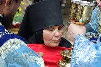 64-В воскресный день на Святом Ключе была совершена  праздничная Божественная Литургия