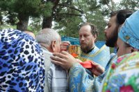 65-В воскресный день на Святом Ключе была совершена  праздничная Божественная Литургия