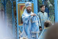 70-В воскресный день на Святом Ключе была совершена  праздничная Божественная Литургия