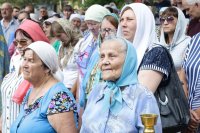 71-В воскресный день на Святом Ключе была совершена  праздничная Божественная Литургия