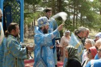 72-В воскресный день на Святом Ключе была совершена  праздничная Божественная Литургия